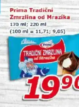 ESO MARKET PRIMA Tradiční zmrzlina od mrazíka nabídka