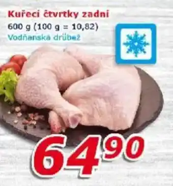 ESO MARKET Kuřecí čtvrtky zadní nabídka