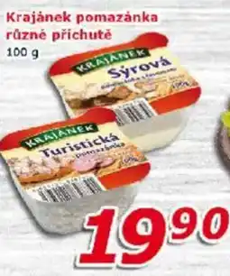 ESO MARKET Krajánek pomazánka různé příchutě nabídka