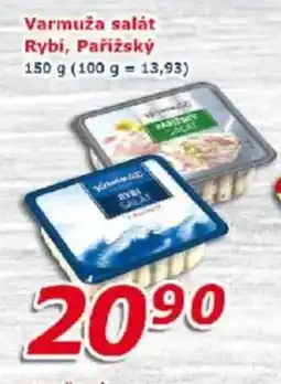 ESO MARKET Varmuža salát rybí, pařížský nabídka