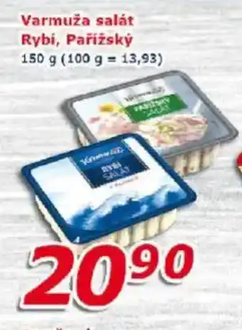 ESO MARKET Varmuža salát rybí, pařížský nabídka