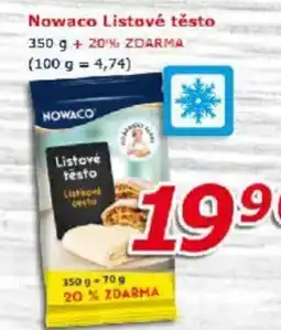 ESO MARKET Nowaco Listové těsto nabídka