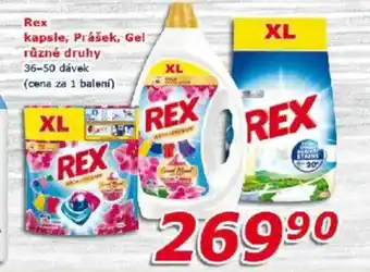 ESO MARKET Rex kapsle, Prášek, Gel nabídka