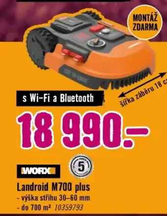 Hornbach Landroid M700 plus nabídka