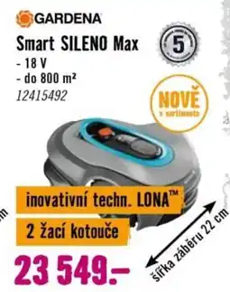 Hornbach GARDENA Smart SILENO Max nabídka
