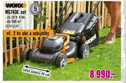 Hornbach WORX WG743E set nabídka