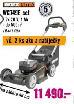 Hornbach WORX NITRO WG749E set nabídka