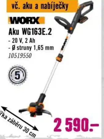 Hornbach WORX Aku WG163E.2 nabídka