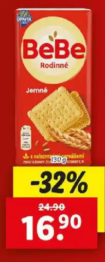 Lidl Bebe rodinné jemné nabídka