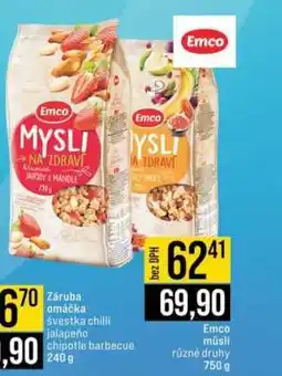 Jip EMCO Müsli nabídka