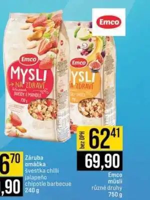 Jip EMCO Müsli nabídka