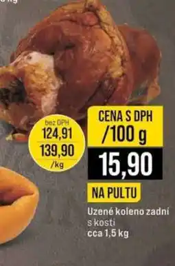 Jip Uzené koleno zadní s kostí cca 1,5 kg nabídka