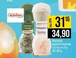 Jip Kotányi Koření mlýnek nabídka