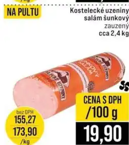 Jip Kostelecké uzeniny salám šunkový zauzený nabídka