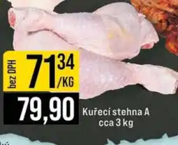 Jip Kuřecí stehna A cca 3 kg nabídka