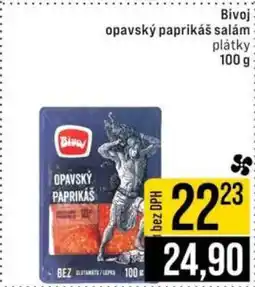 Jip Bivoj opavský paprikáš salám nabídka