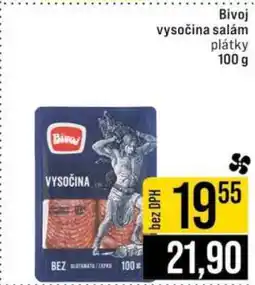 Jip Bivoj vysočina salám plátky nabídka