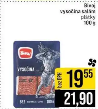 Jip Bivoj vysočina salám plátky nabídka