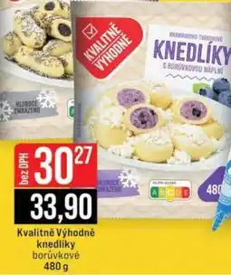 Jip Kvalitně Výhodně knedlíky borůvkové nabídka
