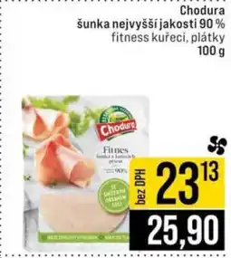 Jip Chodura šunka nejvyšší jakosti 90 % fitness kuřecí, plátky nabídka