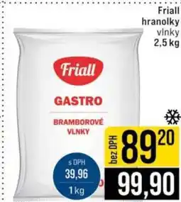 Jip Friall hranolky vlnky 2,5 kg nabídka