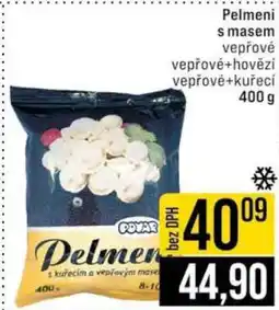 Jip Pelmeni s masem nabídka