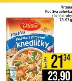 Jip Vitana Poctivá polévka nabídka