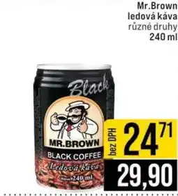 Jip Mr. Brown ledová káva nabídka