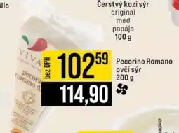 Jip Pecorino Romano ovčí sýr nabídka