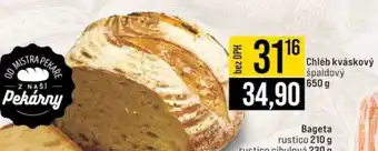 Jip Chléb kváskový špaldový nabídka