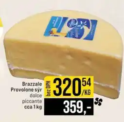 Jip Brazzale Provolone sýr dolce piccante cca 1 kg nabídka