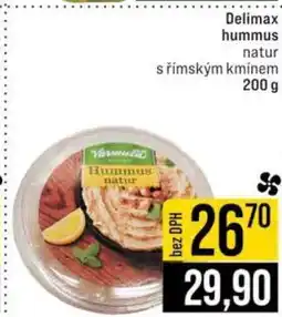 Jip Delimax hummus natur nabídka