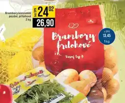 Jip Brambory konzumní pozdní, přílohové nabídka