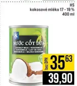 Jip HS kokosové mléko 17 - 19 % nabídka