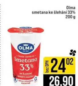 Jip Olma Smetana ke šlehání 33% nabídka