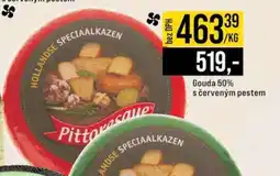 Jip Gouda 50% s červeným pestem nabídka