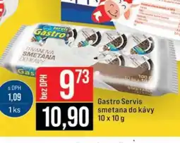 Jip Gastro Servis smetana do kávy nabídka