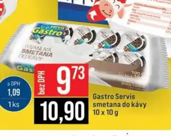 Jip Gastro Servis smetana do kávy nabídka