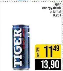Jip Tiger Energy drink nabídka