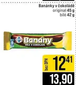 Jip Banánky v čokoládě nabídka