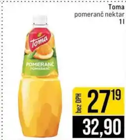 Jip Toma pomeranč nektar nabídka
