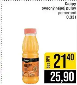 Jip Cappy ovocný nápoj pulpy nabídka