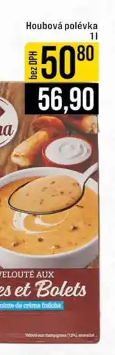 Jip Houbová polévka nabídka