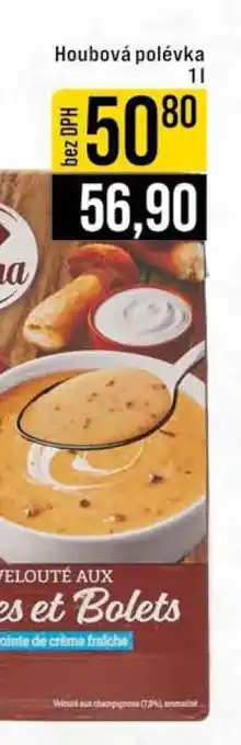 Jip Houbová polévka nabídka