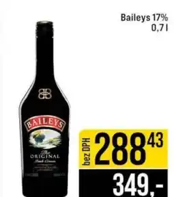 Jip Baileys 17% 0,7 l nabídka