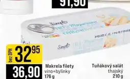 Jip Makrela filety nabídka