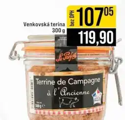 Jip Venkovská terina nabídka