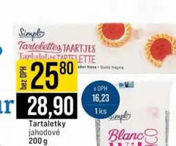 Jip Tartaletky jahodové nabídka