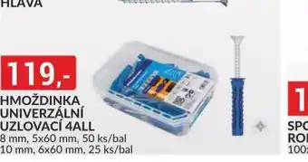 Baumax Hmoždinka univerzální uzlovací 4all nabídka