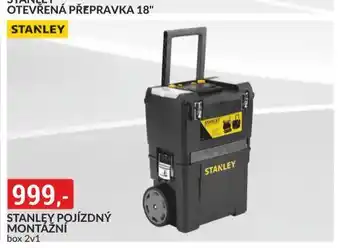 Baumax Stanley pojízdný montážní box nabídka